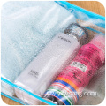 Customized transparent wash bag multi-function cosmetic bag